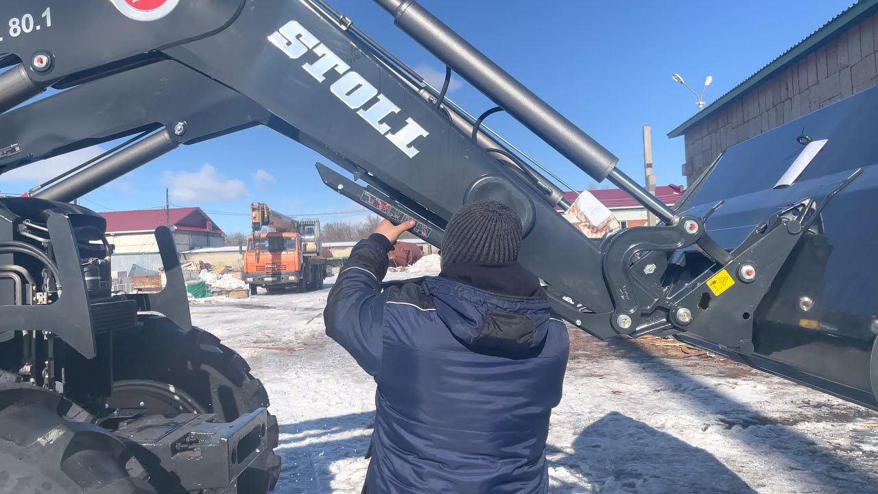 наглядное пособие по установке фронтального погрузчика stoll fz80.1 на трактор