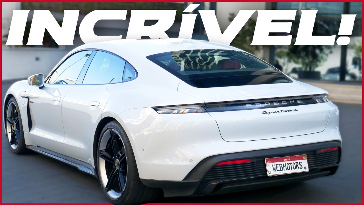 Porsche Taycan Turbo S 2021⚡ Avaliação Completa do PorscheTaycan 100% Elétrico 😱 Acelerando 761cv