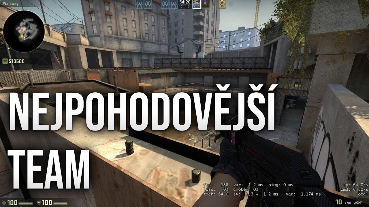 Nejpohodovější Matchmaking team roku 😃 | 55 killů na Overpassu | Záznam ze streamu | CS:GO CZ/SK