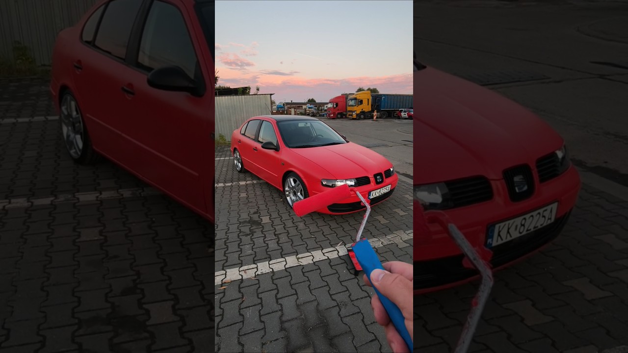 Samoch&oacute;d wymalowany za 500zł , wałkiem!!!