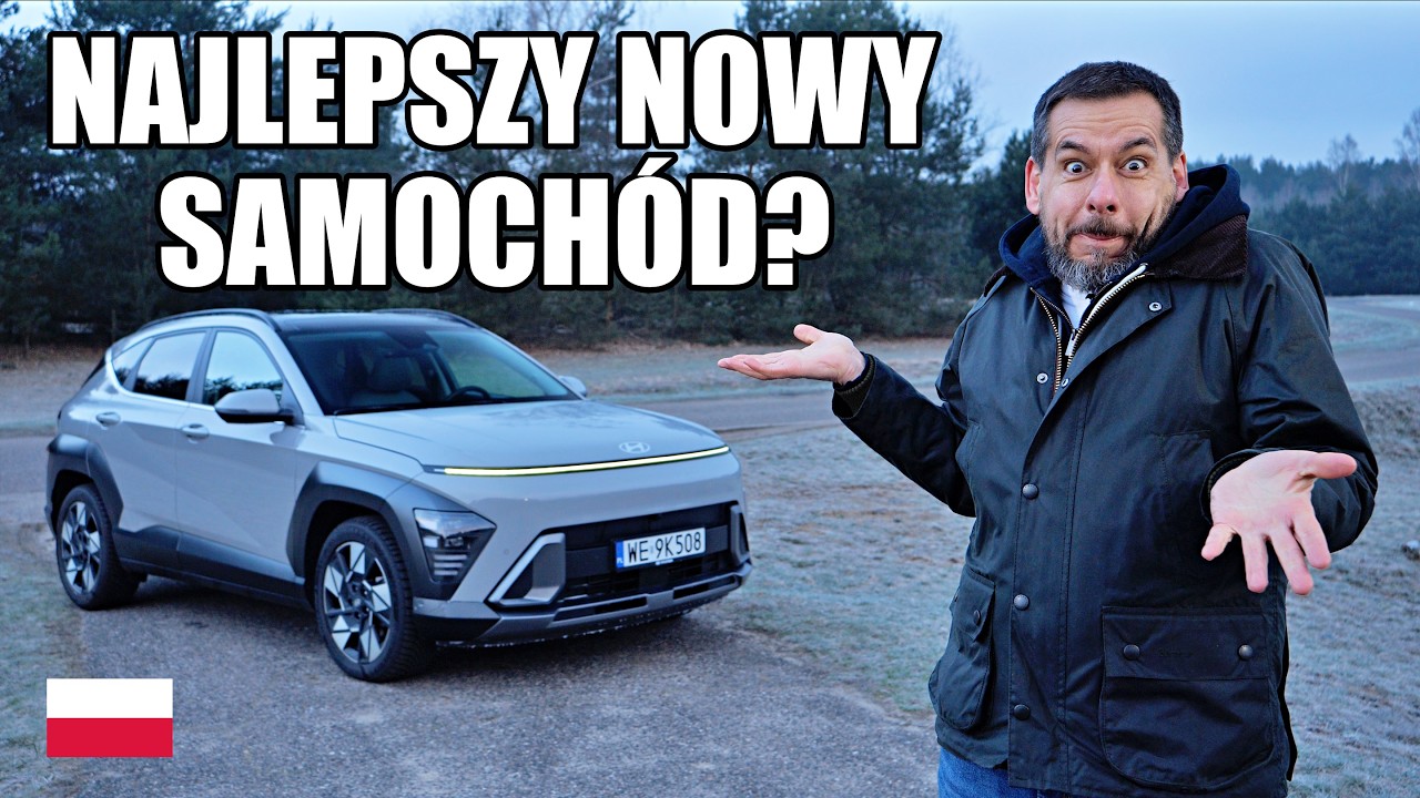 Hyundai Kona HEV 2024 - godny następca... Golfa? (PL) - test i jazda pr&oacute;bna