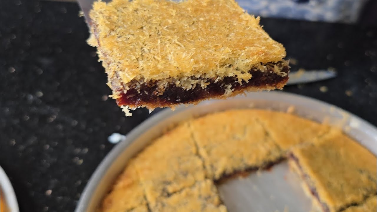 أحلى كنافة بالتمر في البيت بطعم محلات الحلواني 😋