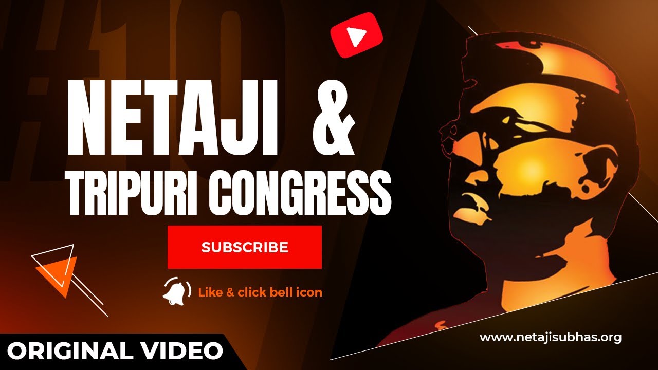 Netaji & Tripuri Congress Session | Original Video of Netaji Subhas Chandra Bose