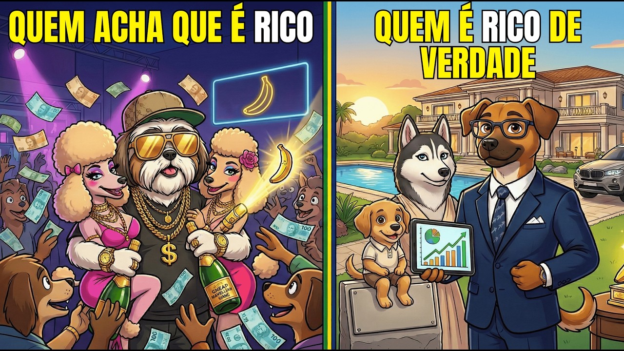 GANHAR VS. MANTER: a diferença de ser rico e se tornar rico
