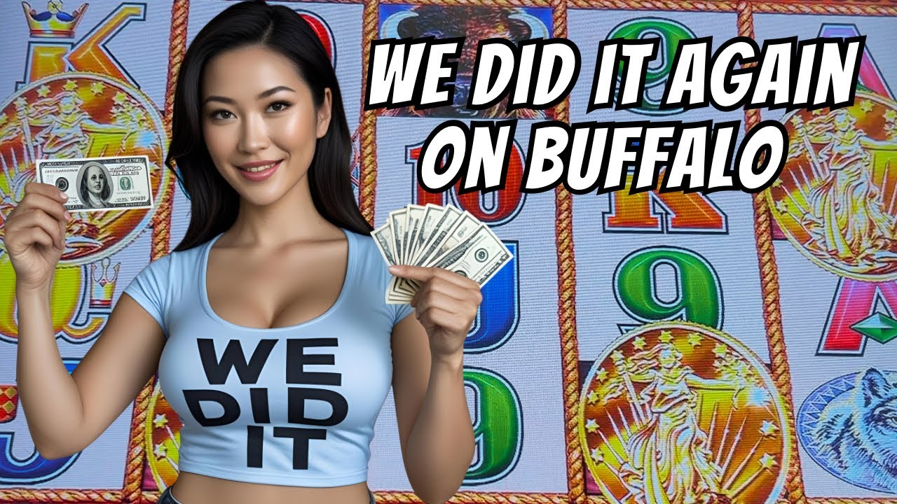 Мы сделали это снова на игровом автомате Buffalo Gold #2025 #4k