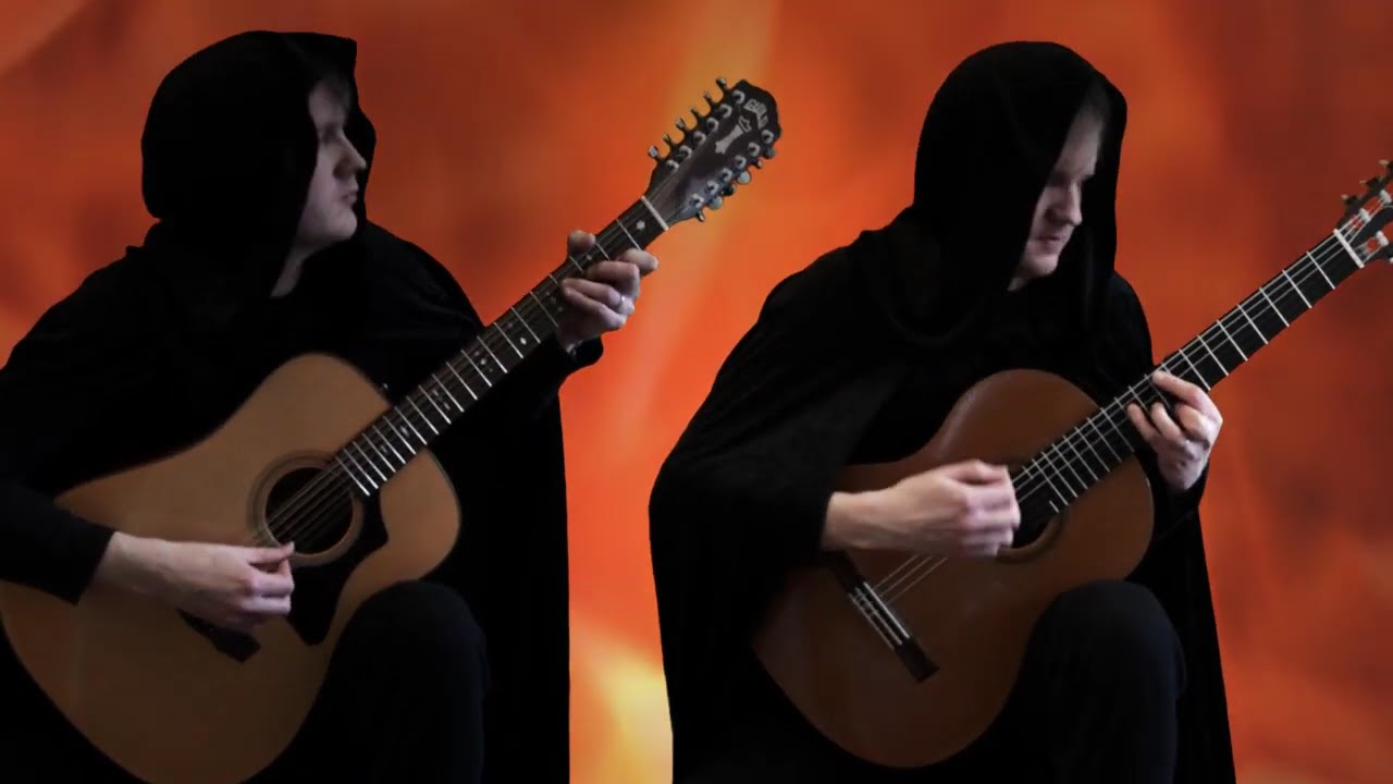 Diablo - Tristram Theme (Acoustic Classical and Twelve String Guitar Tabs Cover by Jonas Lefvert)