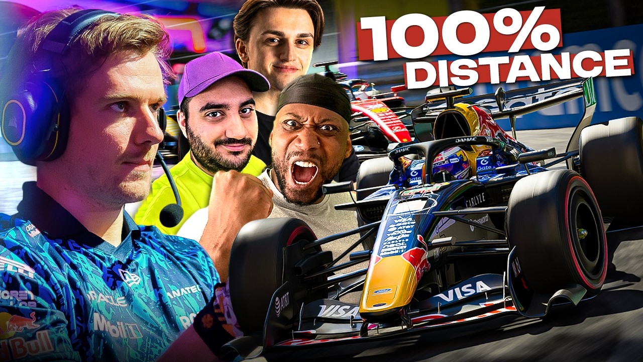 I Raced Against The Best German Creators On F1 26 In A 100% Race Around Monaco