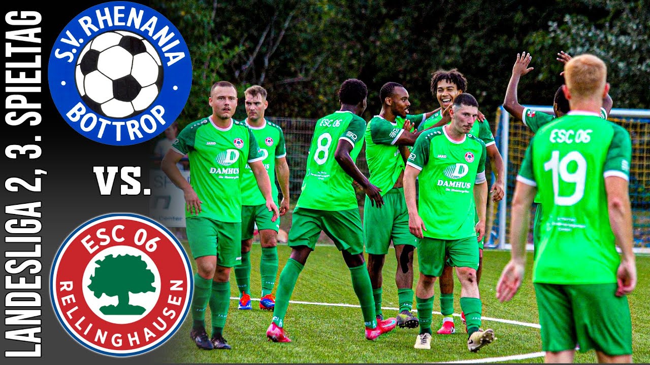 Rhenania Bottrop vs ESC Rellinghausen  / Landesliga Niederrhein, Gruppe 2, 31.08.2025