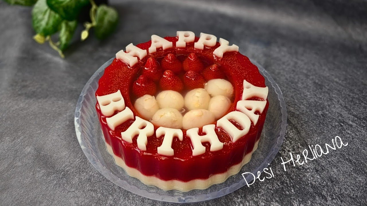 Menyambut hari Kemerdekaan RI dengan Pudding nuansa Merah Putih🇲🇨