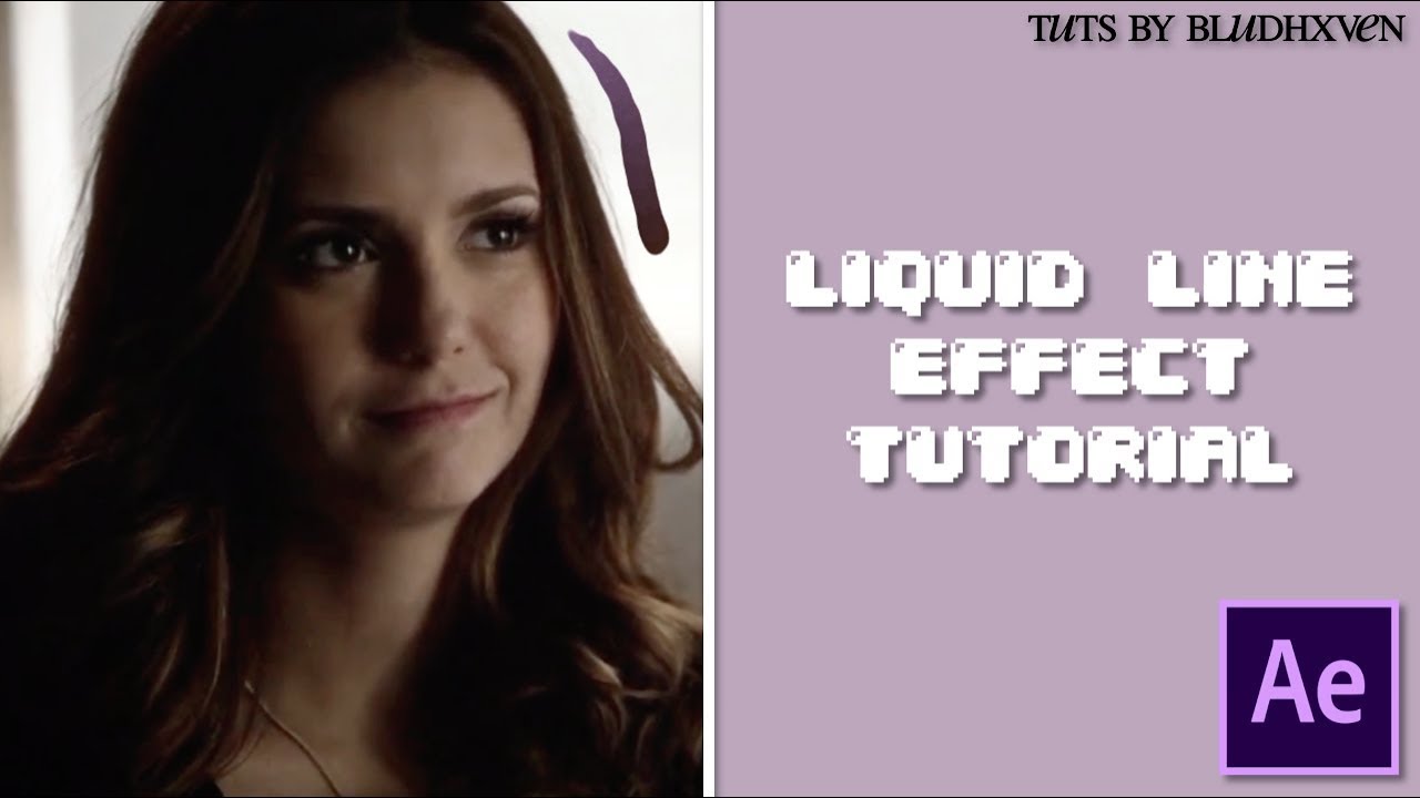Liquid Line Overlay Tutorial [after effects]