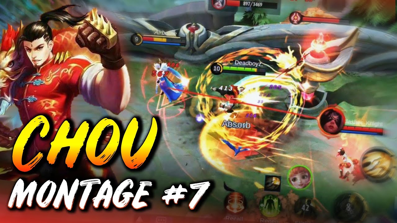 CHOU MONTAGE #7 | DRAGONBOY CHOU FREESTYLE | MOBILE LEGENDS