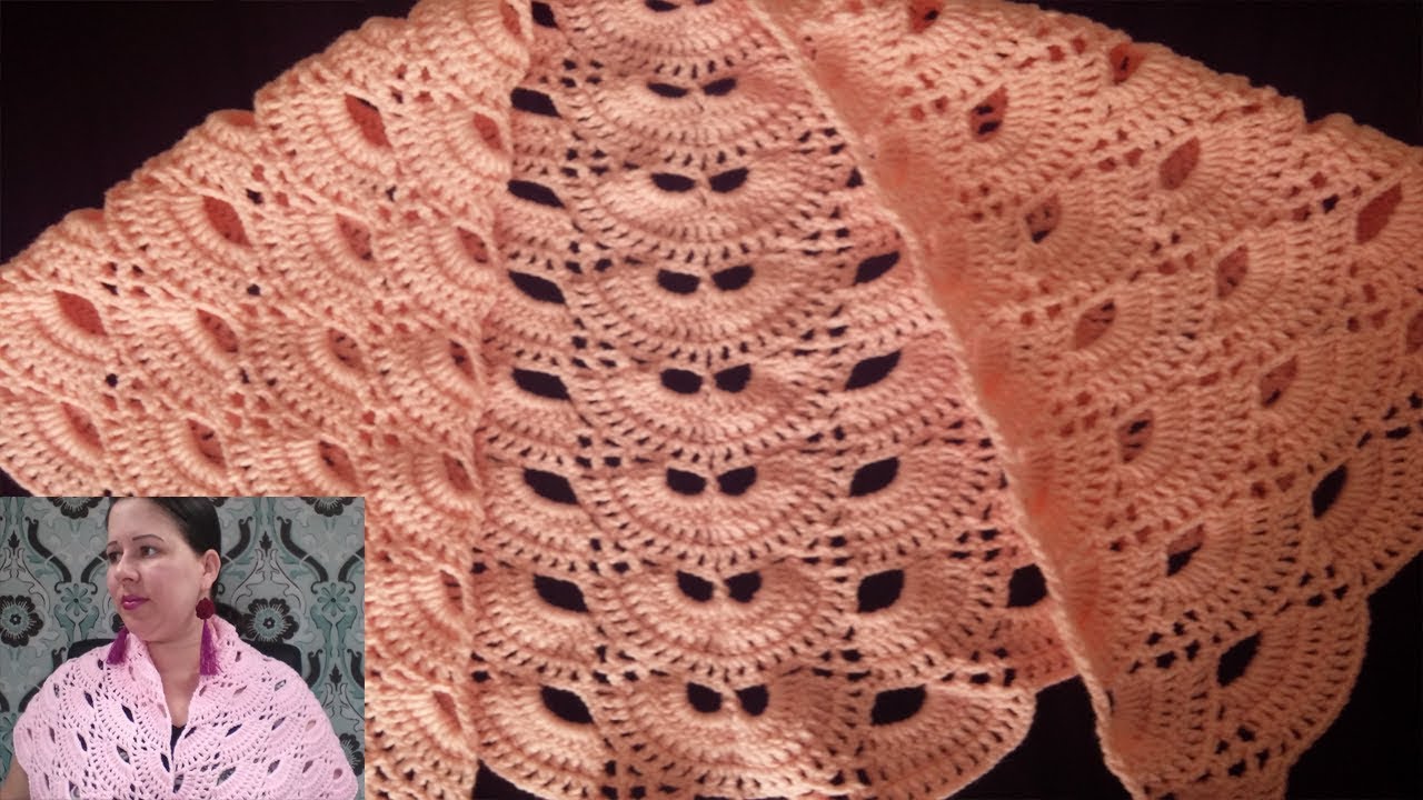COMO TEJER CAPA A CROCHET 🧶🧣