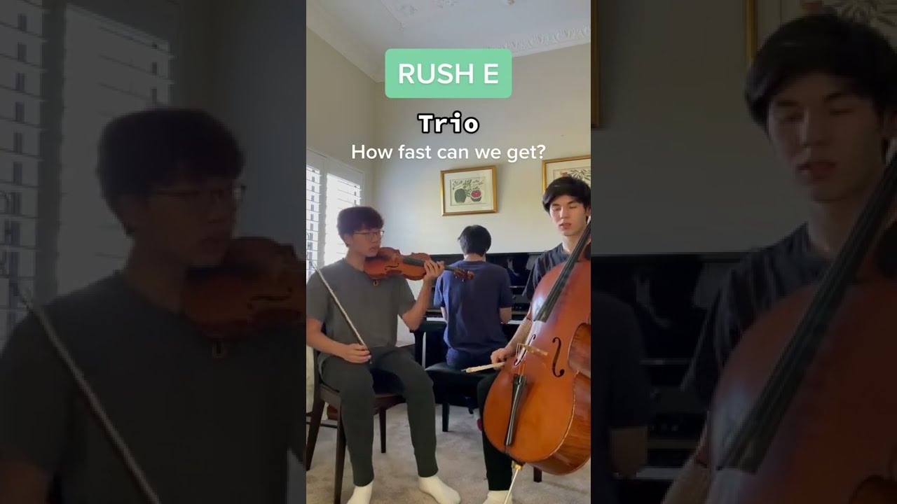 Rush E but its ... a trio??
