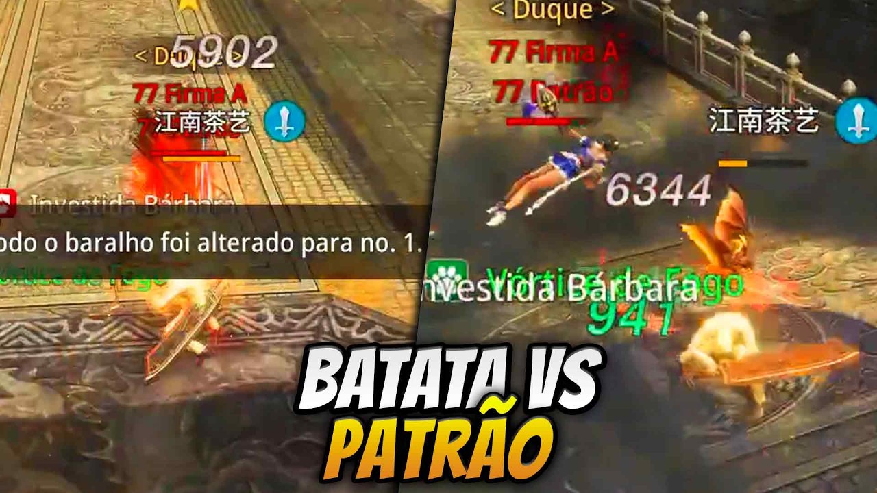 BATATA BUSCANDO MELHORAR A GAMEPLAY VAI PARA x1 CONTRA ARBALISTA PATRÃO | MIR4