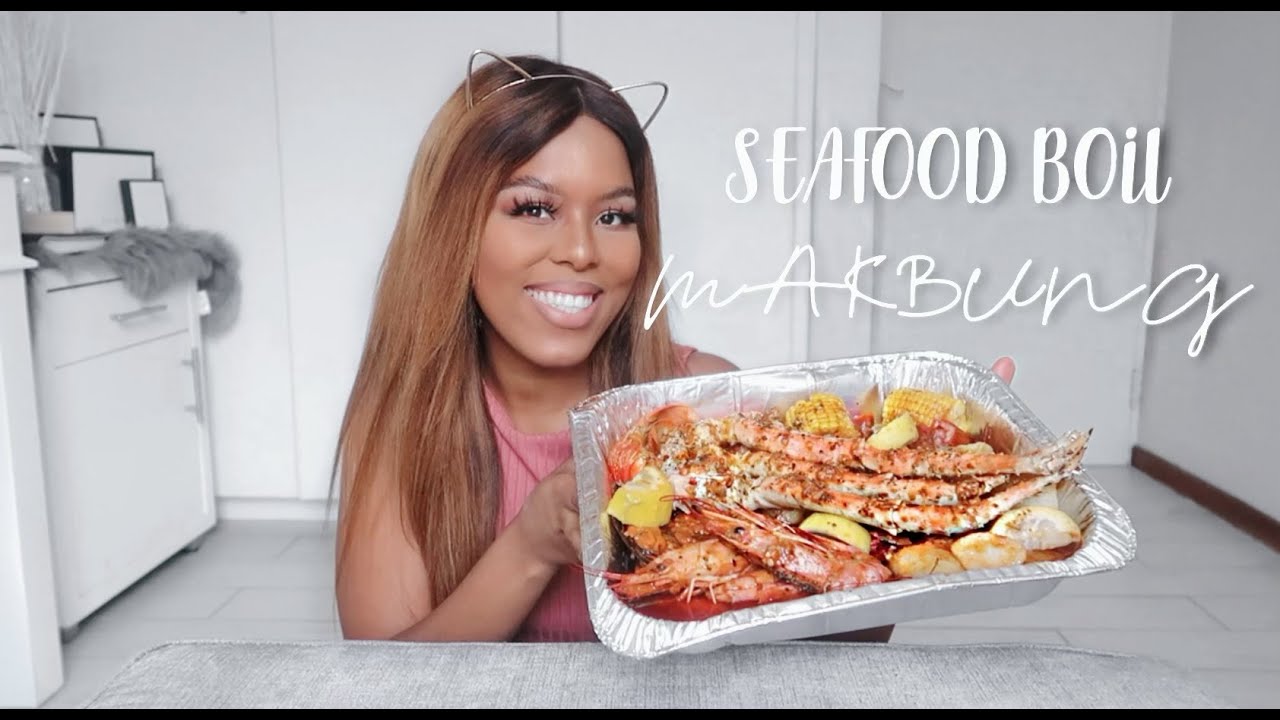 SEAFOOD BOIL MUKBANG & STORY TIME | IT WAS A SMACKDOWN | KING CRAB & LOBSTER