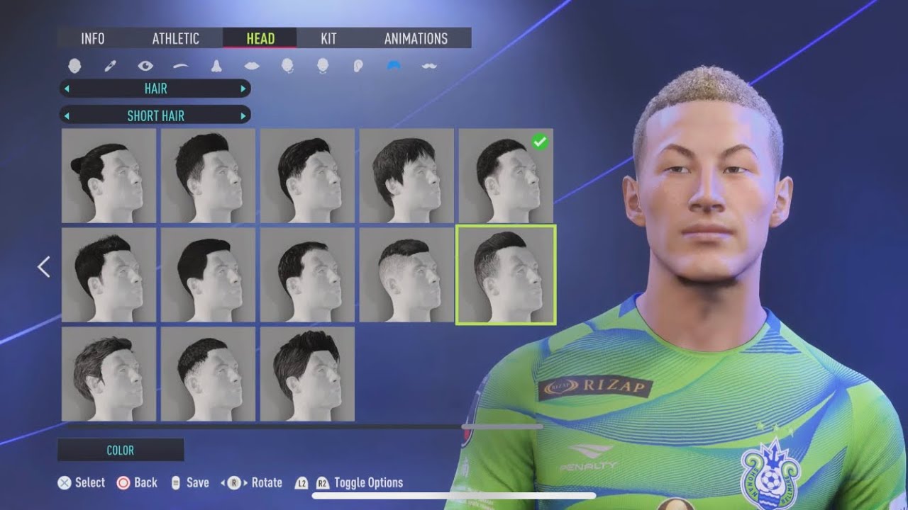 FIFA 22 (23) How to make Nakata (中田 英寿) Pro Clubs Look alike