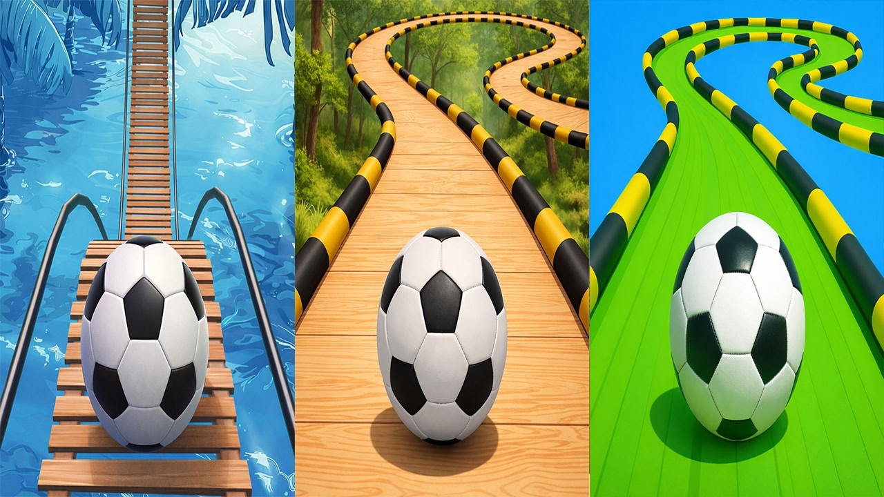 Going Balls VS Sky Rolling Balls VS Gyro Balls - All Levels Gameplay Android iOS Ep 4