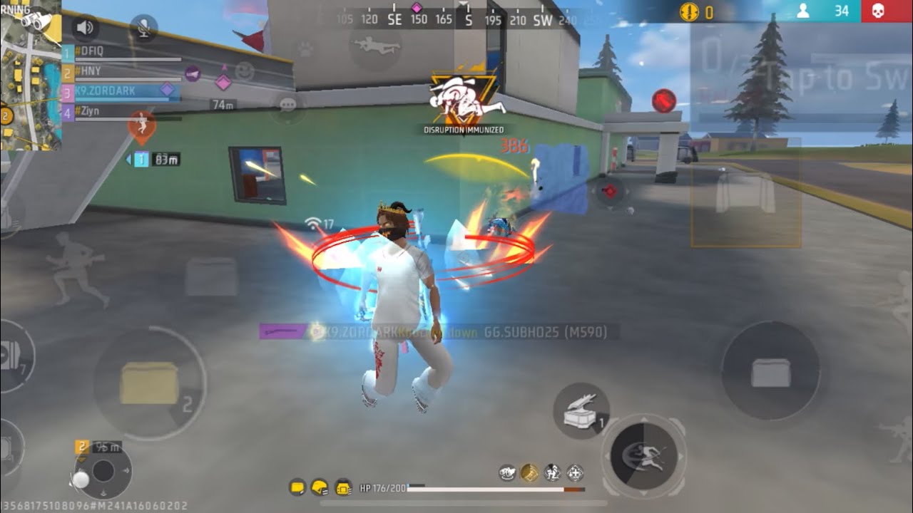 Aggressive Rusher Gameplay🥶🥷 || FreeFire Tournament Highlights🐺