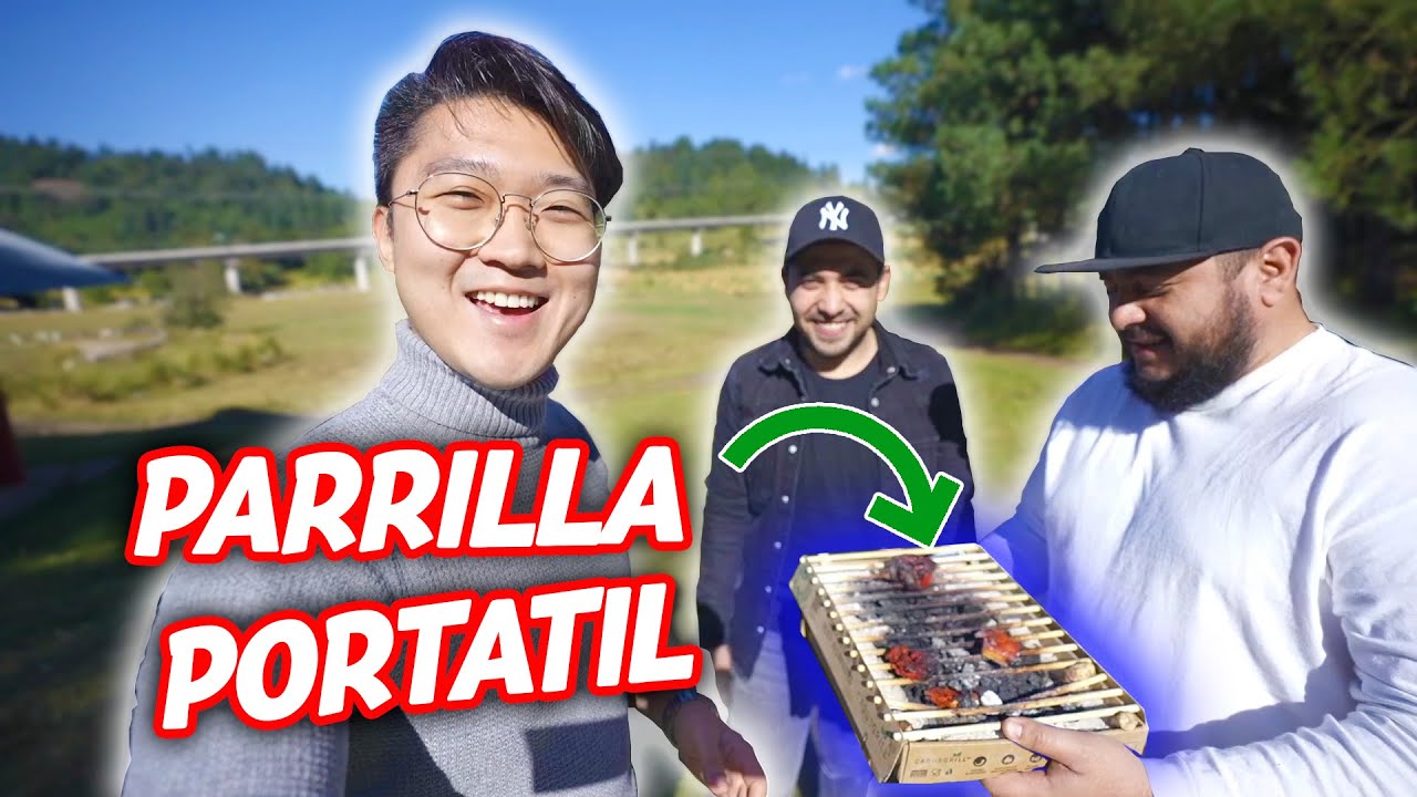 PROBAMOS un ASADOR PORTÁTIL de CARTÓN ¿Funciona?