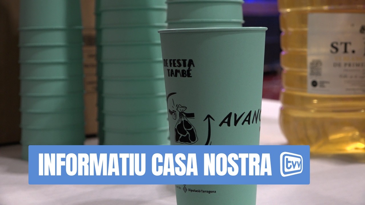 L’Ajuntament impulsa Festes més Sostenibles amb Gots Reutilitzables
