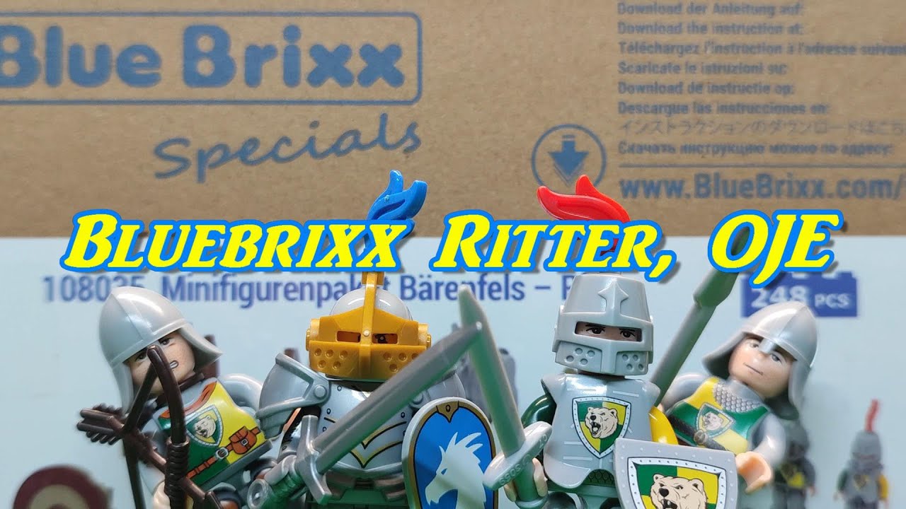 LEGO Fan auf Abwegen/Neue Blubrixx Ritter im Test und Vergleich mit LEGO Castle Minifiguren! Oje...!