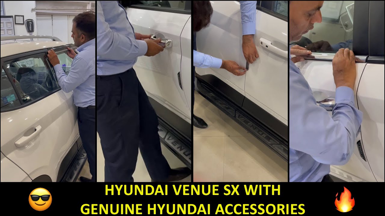 2023 Hyundai Venue fitted with Hyundai Genuine Accessories