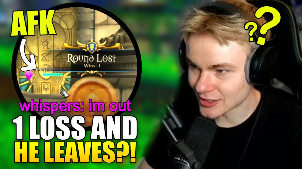 AFKING AFTER LOSING 1 ROUND? | Dragonflight Arena