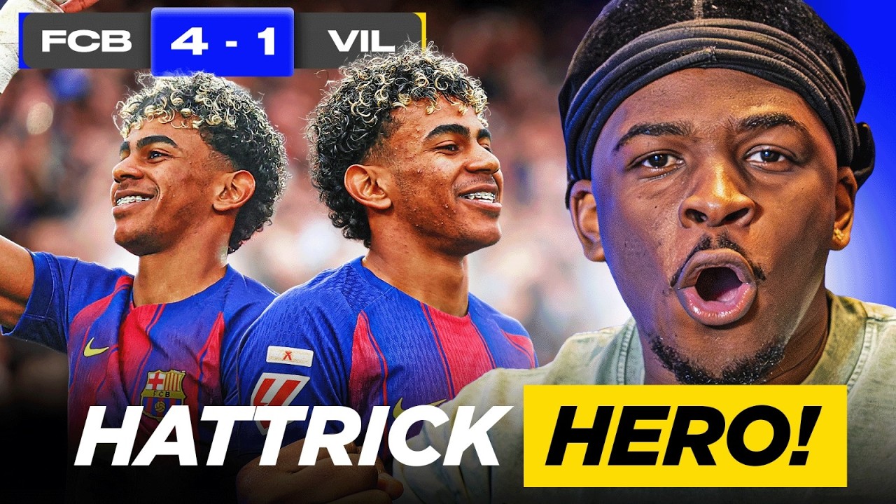 LAMINE YAMAL IS MAGIC! | BARCELONA 4-1 VILLAREAL
