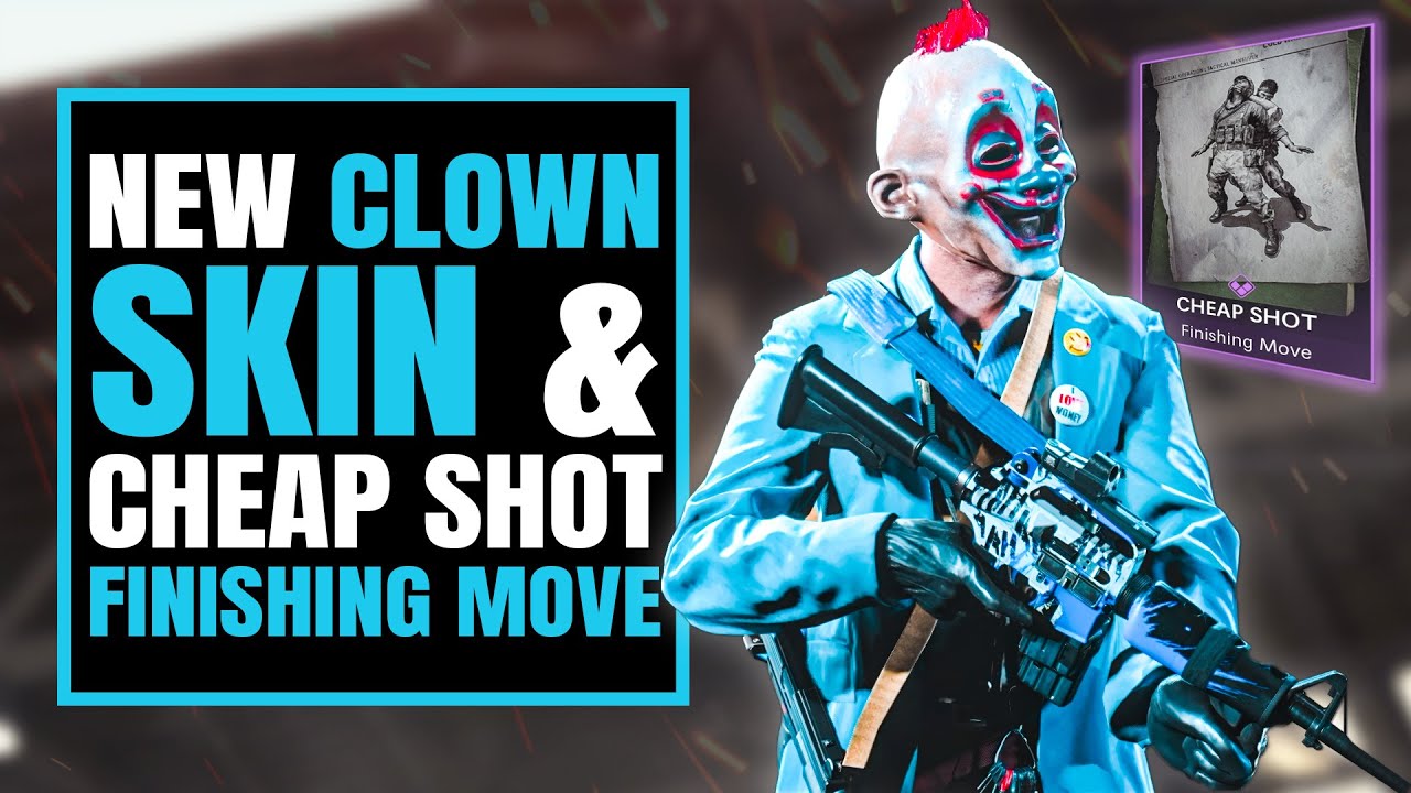 🤡 NEW CLOWN SKIN & CHEAP SHOT FINISHING MOVE 🤡 CALL OF DUTY WARZONE