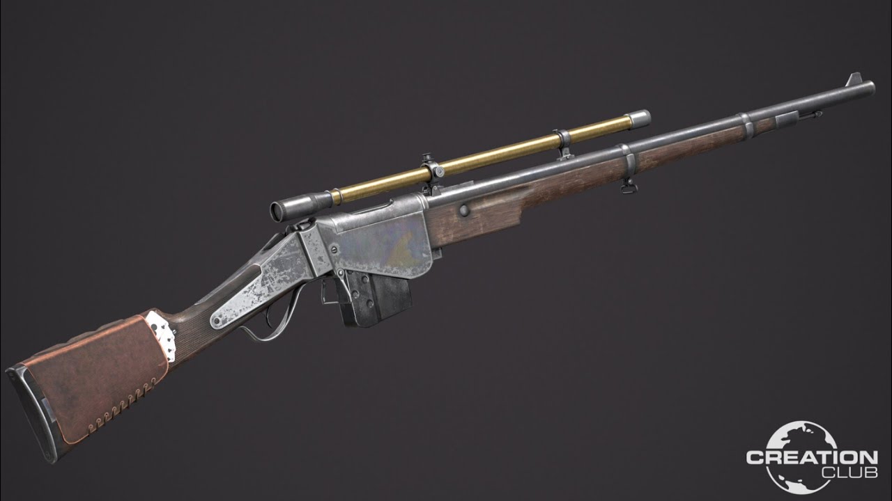 Fallout 4 Creation Club винтовка Manwell