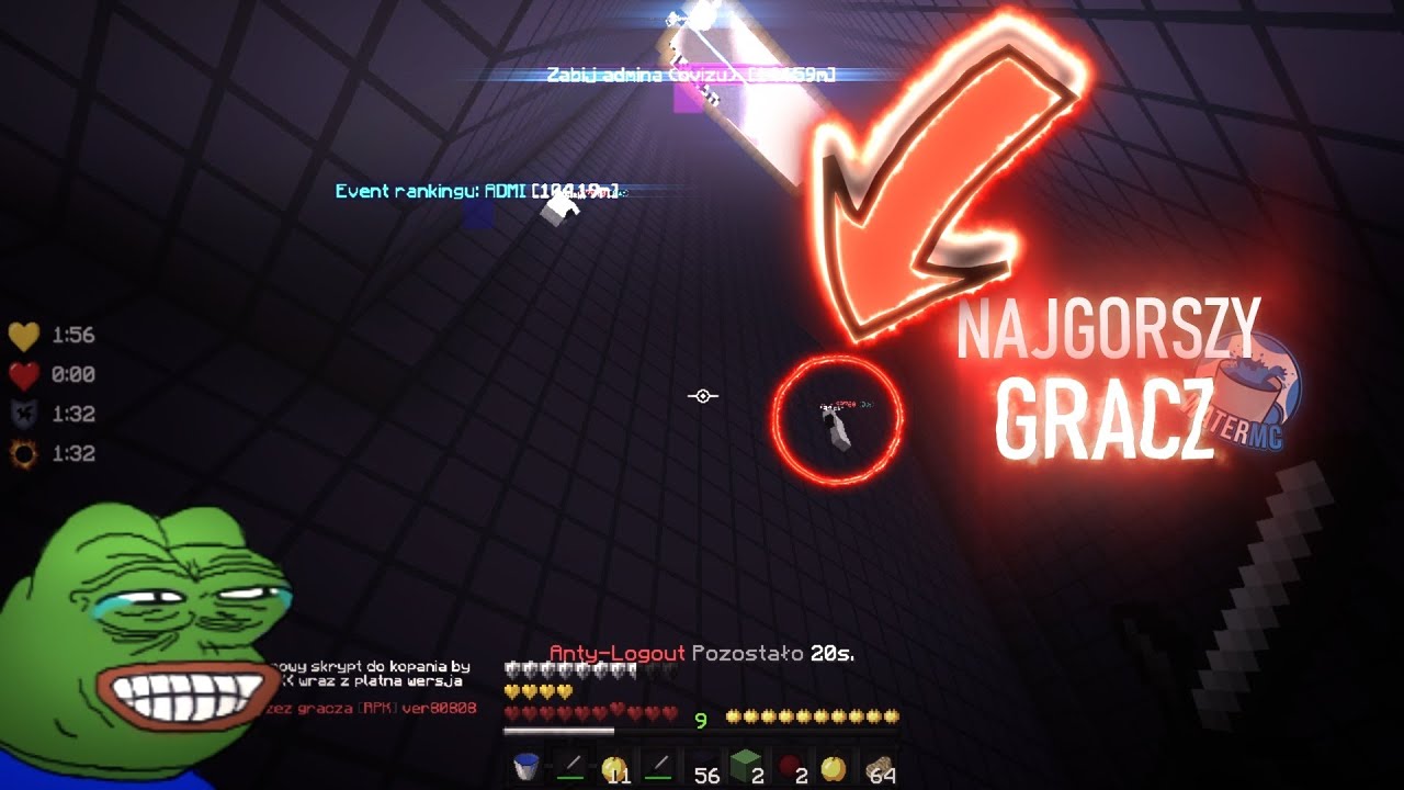 ZABIJAM NAJGORSZYCH GRACZY NA WATERMC.EU