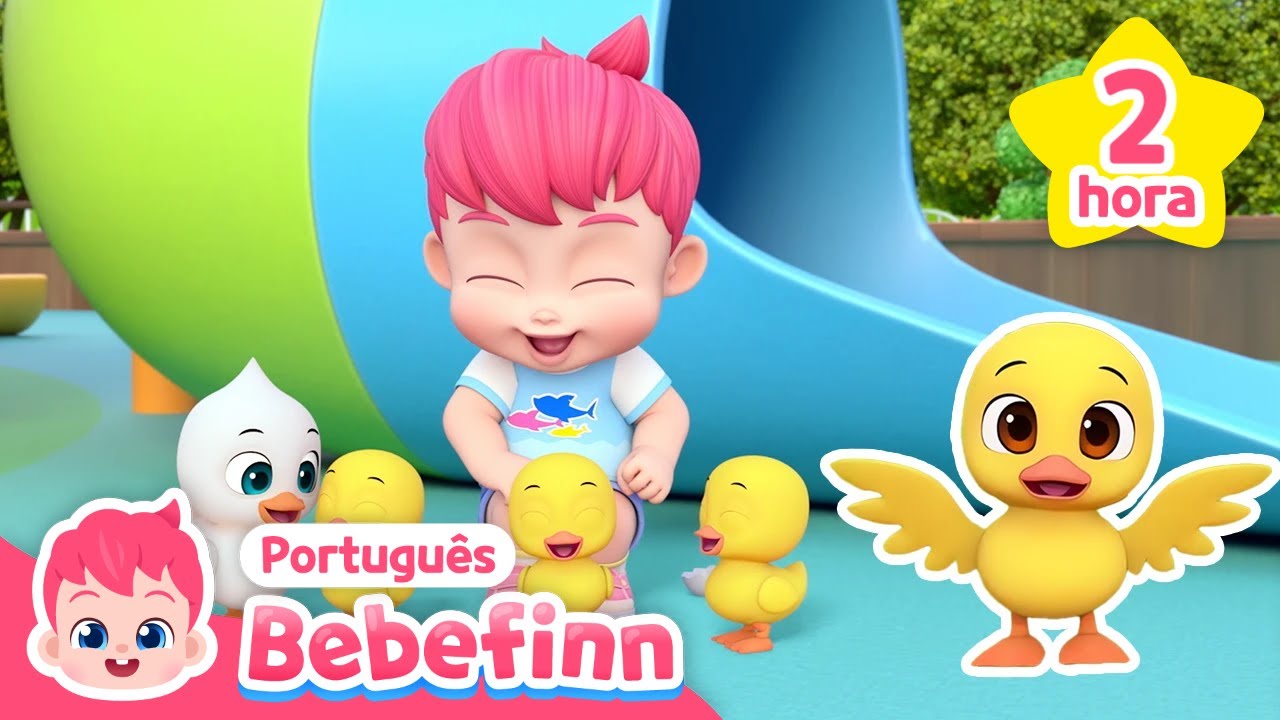 Bebefinn Gosta de Brincar com Patinhos🐤 | Bebefinn em Portugu&ecirc;s - Can&ccedil;&otilde;es Infantis