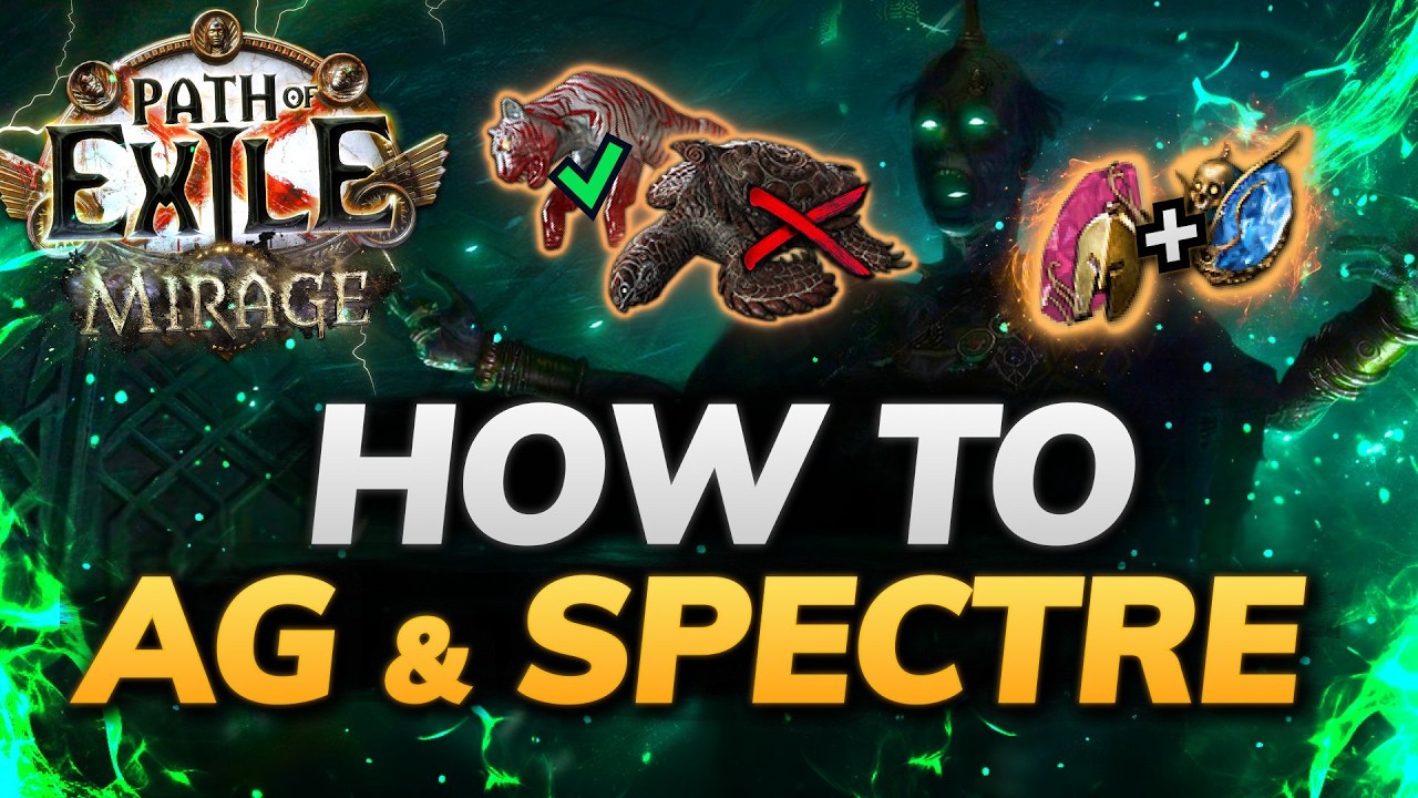 [PoE 3.28] BEST Spectres & AG for Guardian Absolution and Other Starter Builds - Path of Exile