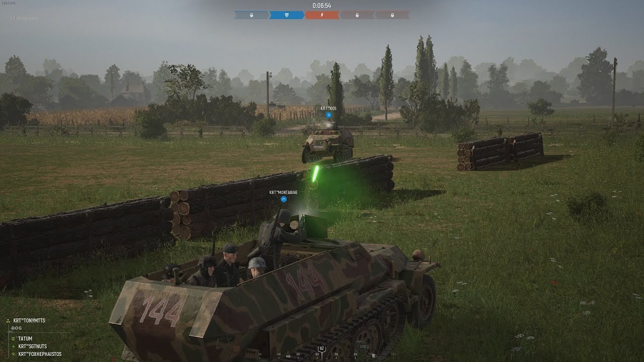 Hell Let Loose - Spectator - Half Track Jousting