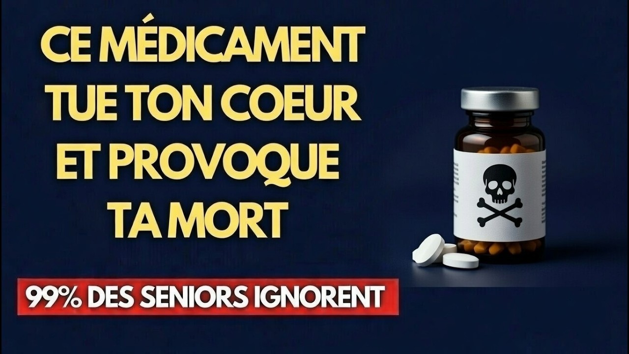 Cardiologue : 5 pilules dangereuses qui augmentent le risque de crise cardiaque après 60 ans