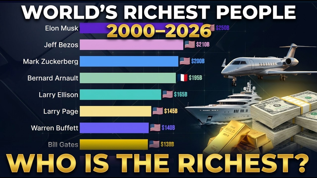 World's Richest People 2000-2026 | The Complete Rankings