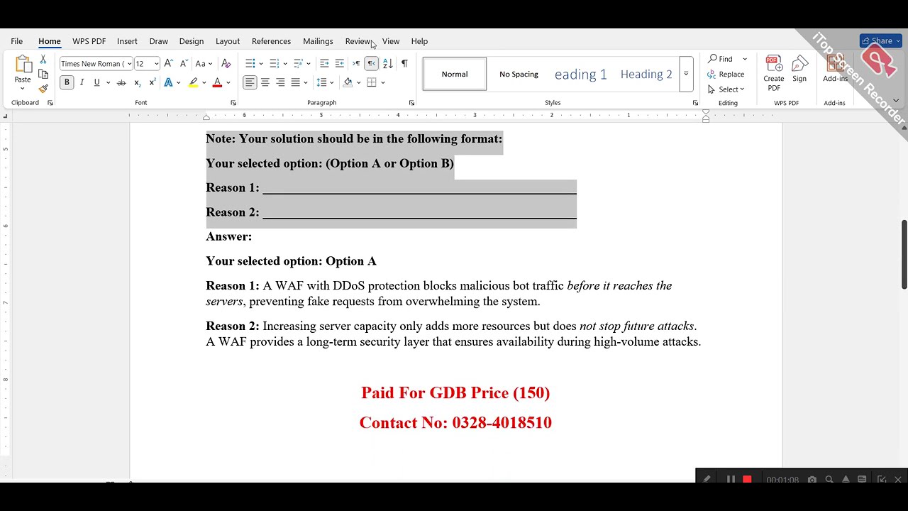 CS205 GDB No 01 Solution 2025  Solution || BY VU ASSIGNMENT ||