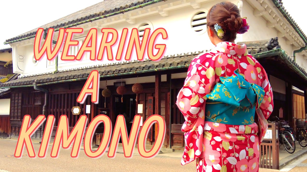 Wearing A KIMONO at YUMEGOROMO