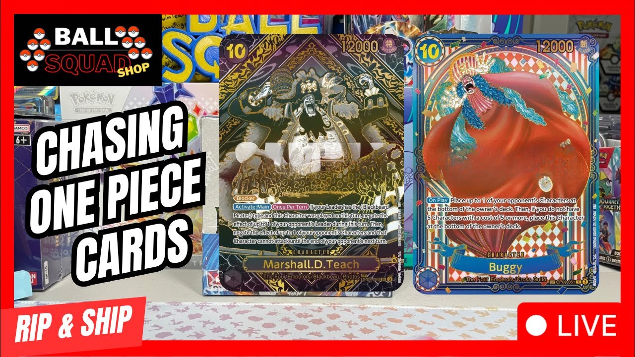 🔴 CHASING BUGGY ANNIVERSARY ONE PIECE OP-14 EB-04 RIP TILL YOU HIT PRISMATIC EVOLUTIONS FORMULA 1