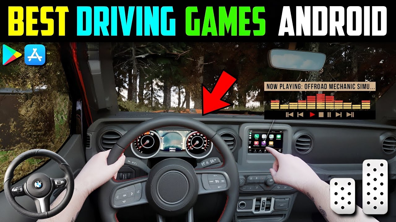 Top 5 *REALISTIC* DRIVING SIMULATOR Games For Android l Car Driving Games l Bus Simulator Games