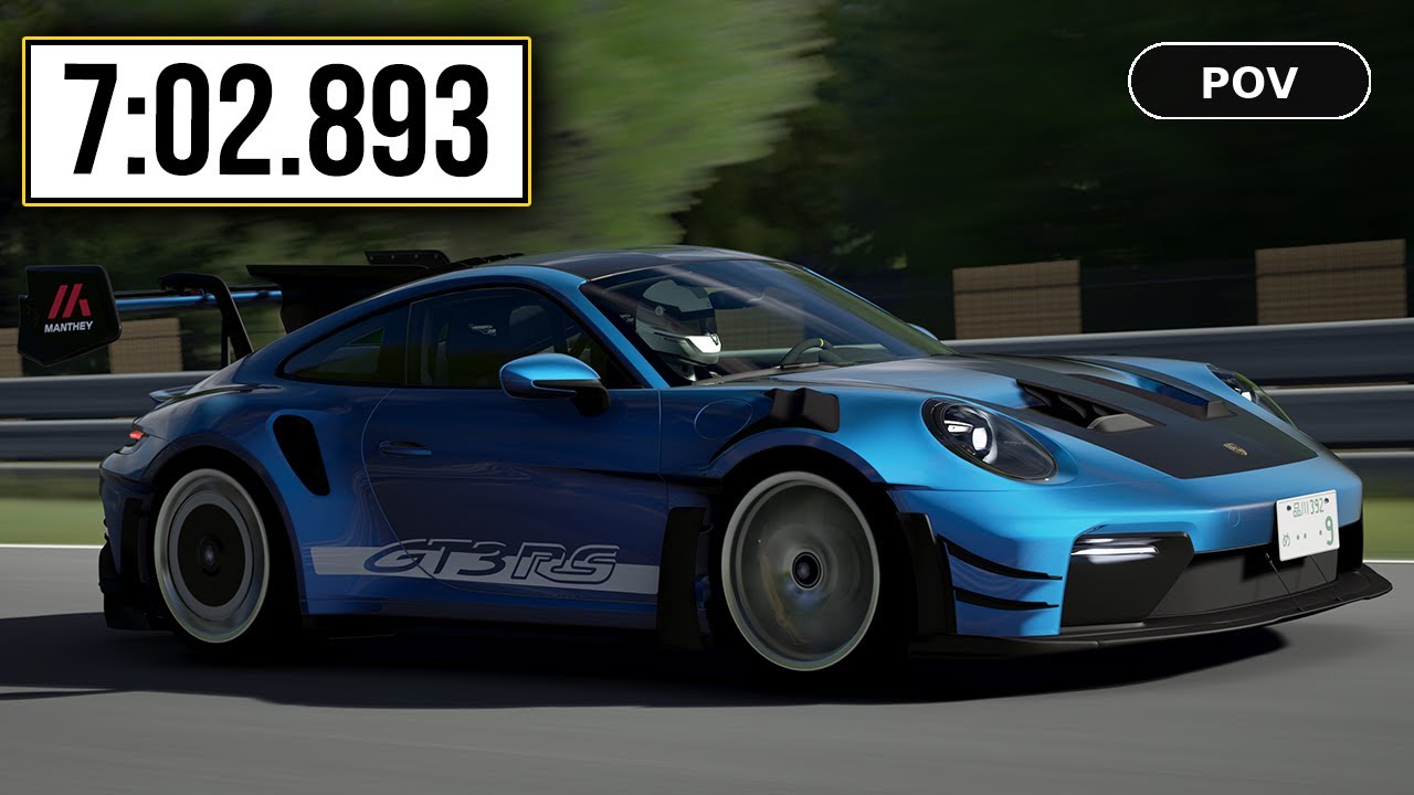 Porsche 911 GT3 RS Manthey Racing (992) - Nürburgring Nordschleife 7:02.893 (Assetto Corsa POV)