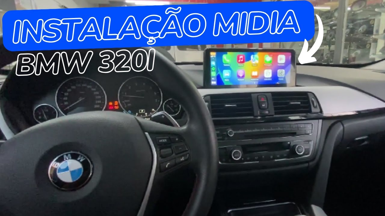 INSTALAÇÃO MULTIMIDIA ANDROID BMW 320I + CAMERA DE RE  - COMO DESMONTAR PAINEL