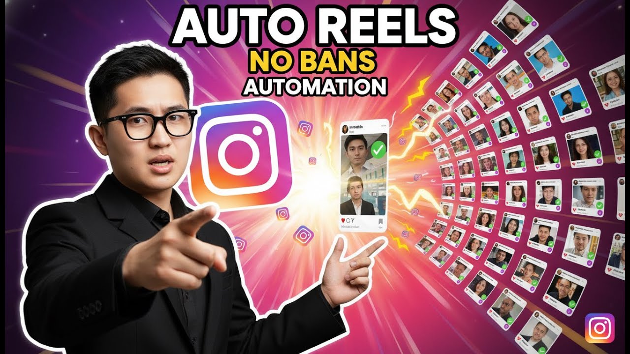 Auto Post Instagram Reels on Multiple Accounts | MKT INSTA Demo