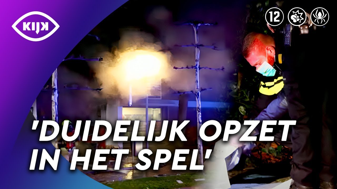 Tientallen appartementen ONTRUIMD door BRANDSTICHTING | Als de Brandweer | KIJK