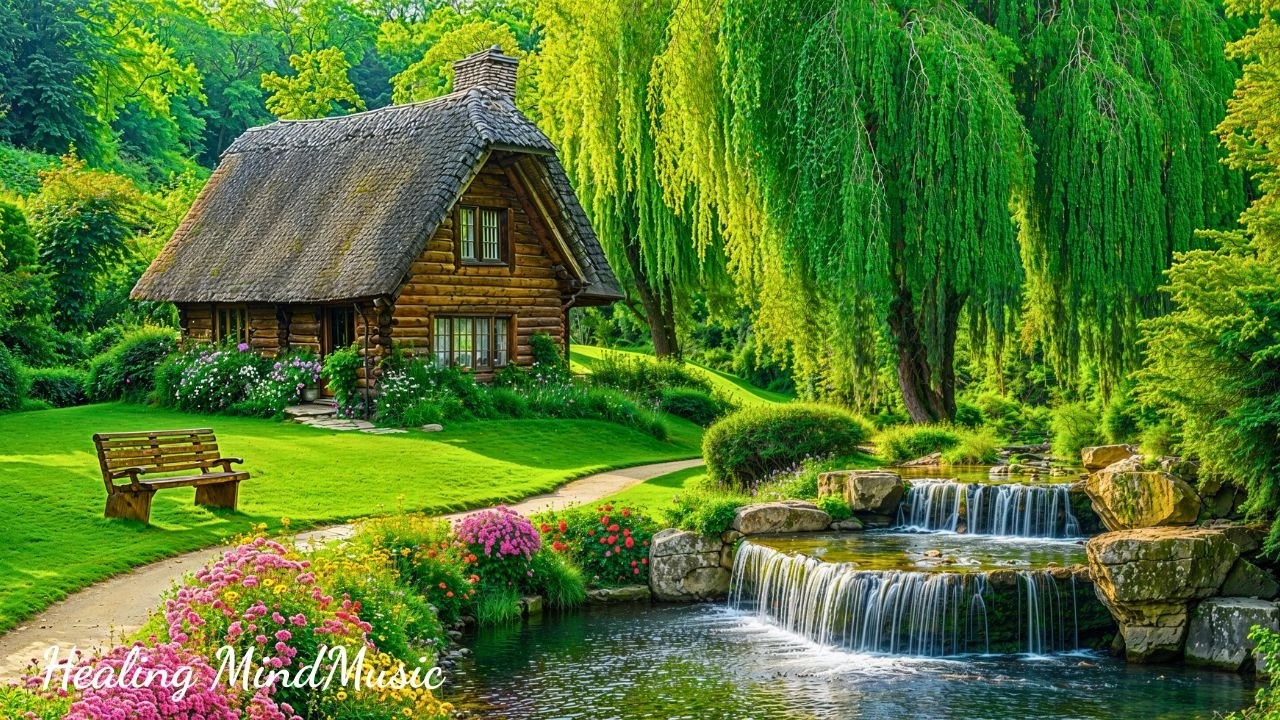 Успокаивающая расслабляющая музыка помогает снизить тревогу 🌿 Фортепианная музыка и звуки природы