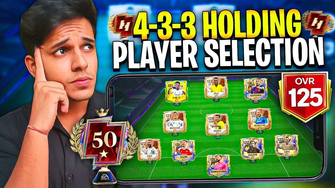 4-3-3 Holding Secrets Revealed🔥! Best player Choices for this formation in FC Mobile