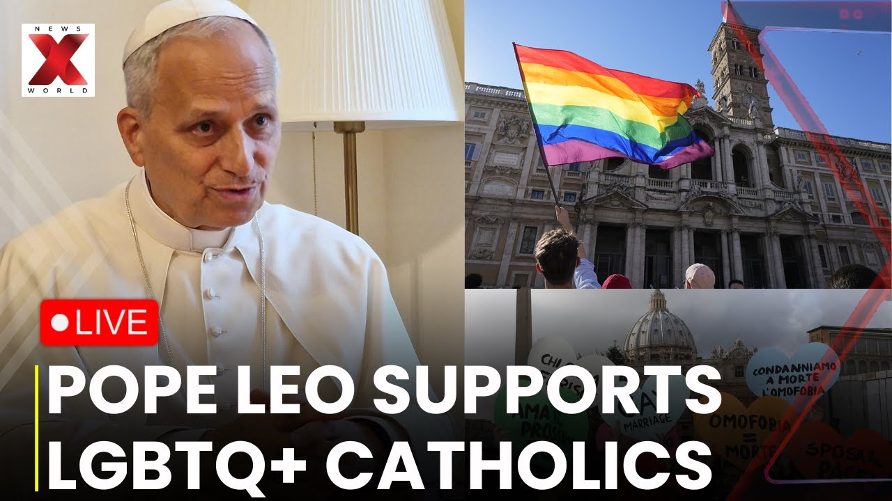 Pope Leo on LGBTQ+ LIVE: Pope to Continue Francis’ Reforms, Welcoming LGBTQ+ Catholics | Newsx World