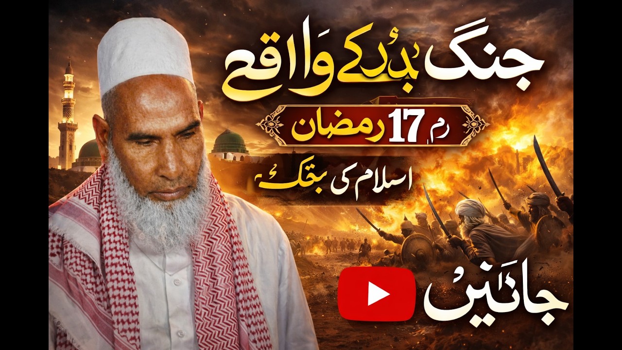 jang e badar ka waqia 17 Ramzan/qari haneef multani Ghzva bader #trending #bayan #viralvideo #foryou