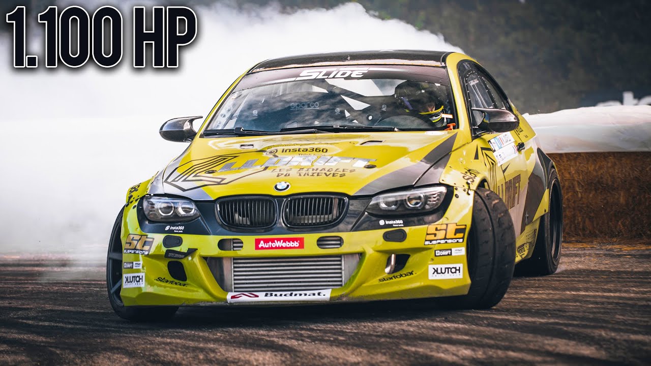 M3 DE 1100 CHEVAUX😱😨 !! IL LANCE DES DRIFT A 180 KM/H  (J'AI FAILLI MOURIR) 🥵 !!