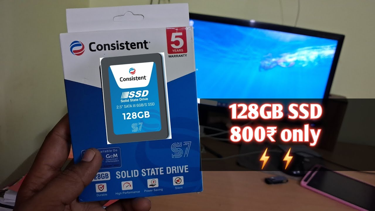 Consistent 128GB SSD Review & Speed test |Sata Ssd